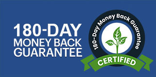 180-day Money back