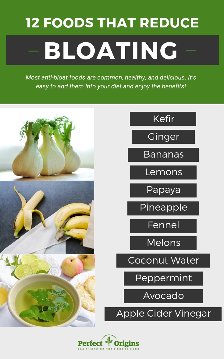 foods that reduce bloating