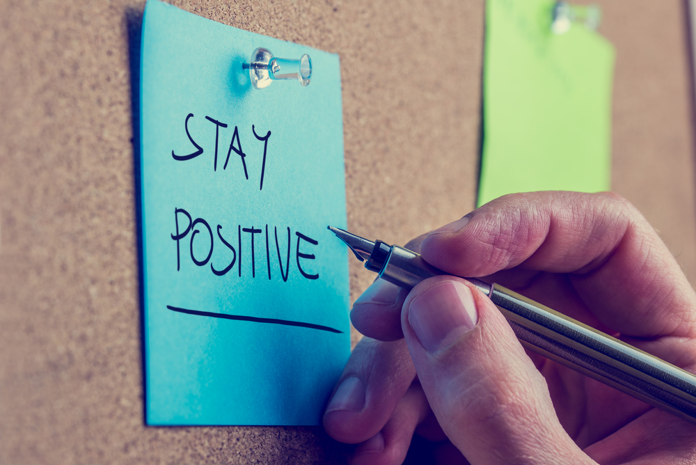 staying positive